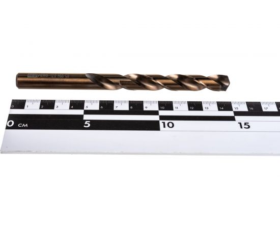 Сверло по металлу кобальтовое HSS-Со (12х101х151 мм) REDVERG 6621089 – изображение 4