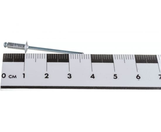 Вытяжная заклепка Стройметиз комб. 3,2х8 алюминий/сталь уп. 27 шт. 2570221 – изображение 4