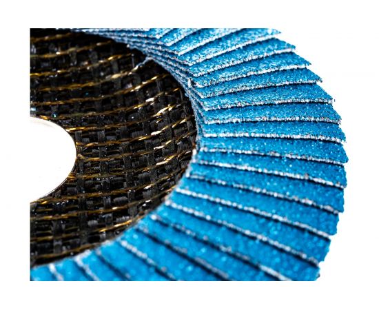 Диск лепестковый Inox (115х22 мм; Р60) Karbosan 82100 – изображение 5