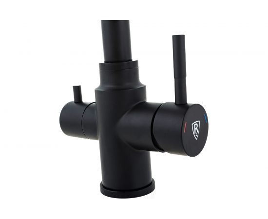 Смеситель для кухонной мойки RUSH с фильтром MS9035-33Black – изображение 8