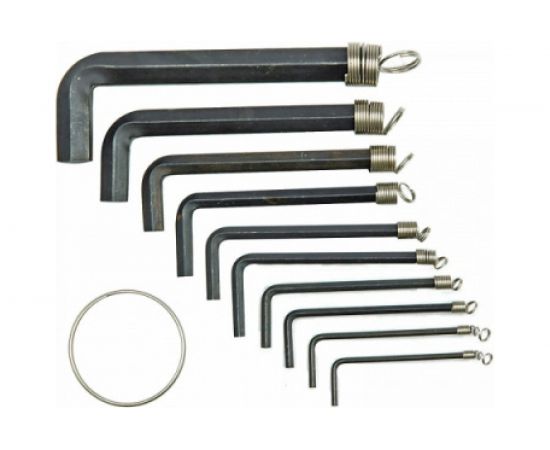 Набор шестигранников TOYA 10 шт. 1,5-10 мм 56390 