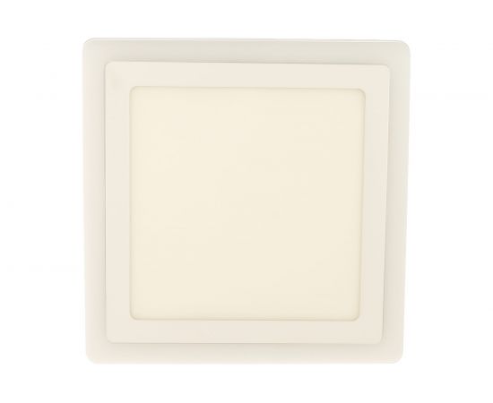 Накладной светильник Smartbuy LED квадрат с подсветкой DLB 18w/3000K+B/IP20 SBLSq1-DLB-18-3K-B 