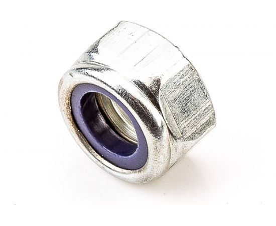 Самоконтрящаяся гайка Стройметиз М14 DIN 985, цинк уп. 1 шт 3040081 