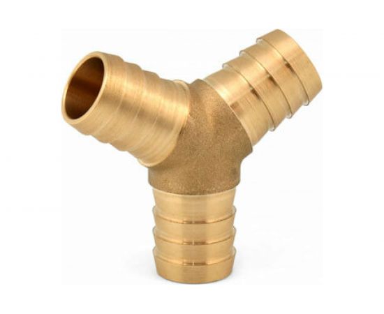 Штуцер соединительный тройной 20х20х20 мм латунь SANTRADE 9429 