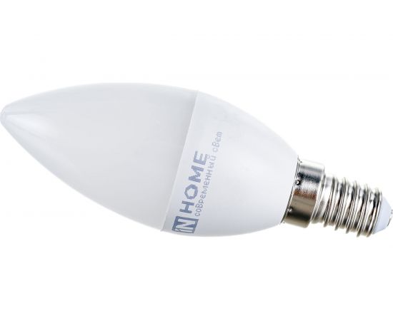 Светодиодная лампа IN HOME LED-СВЕЧА-VC 6Вт 230В Е14 3000К 480Лм 4690612020389 