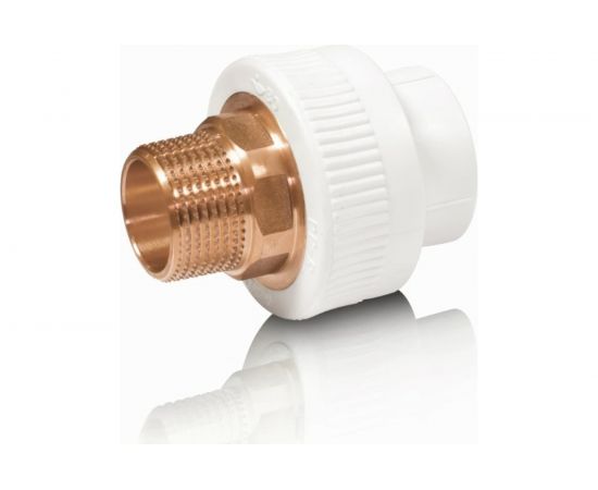 Комбинированная муфта Blue Ocean полипропиленовая, НР под ключ - 40x1 PPRF/HTEA(W)-40х1"" 