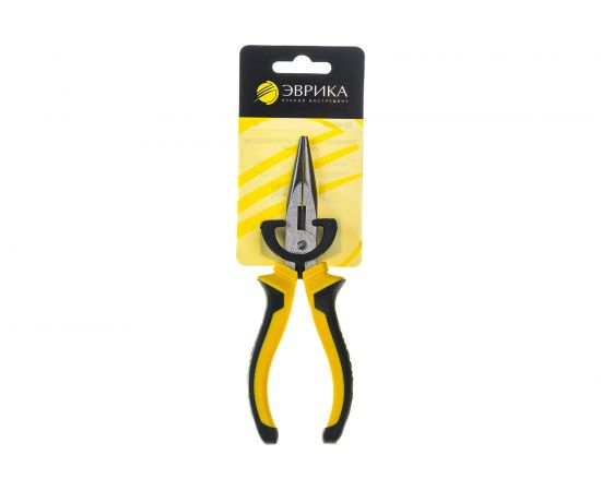 Прямые тонкогубцы-утконосы 6" ЭВРИКА ER-60056 