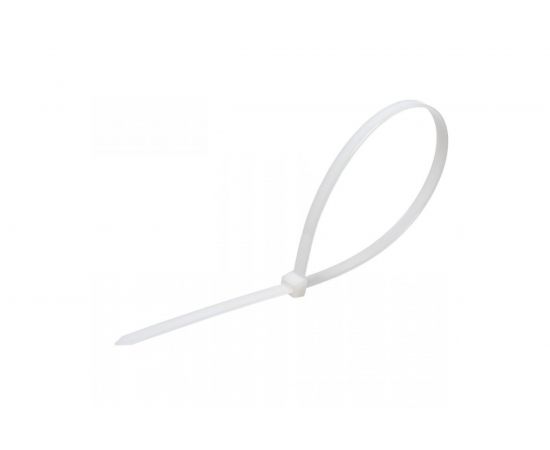 Универсальный пластиковый хомут ЭВРИКА белый 5.0x400мм 25шт ER-05402 