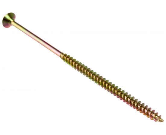 Саморез КРЕП-КОМП желтый цинк POZY 5х120 1000шт жд5120 