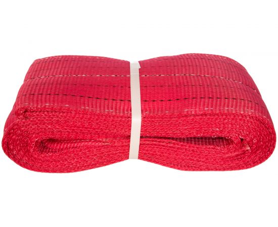 Буксировочный грузовой трос MEGAPOWER 53000кг длина 5 метров, ширина ленты 150мм M-75553 – изображение 2