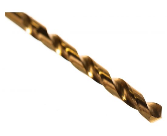 Сверло по металлу (4.2х75х43 мм; А1; Р9; нитрид титана) Туламаш 56326 – изображение 2