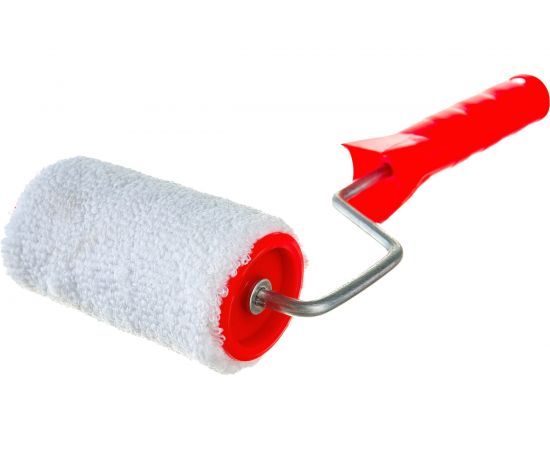 Малярный валик РемоКолор с рукояткой Велюр, ось 6мм, D48мм, 100мм, 04-2-303 – изображение 2