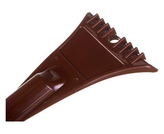 Телескопическая щетка со скребком для удаления снега и льда 95-130 см AUTOVIRAZH AV-2129 – изображение 2