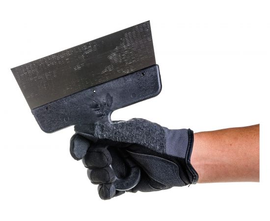 Шпатель фасадный из нержавеющей стали, 200 мм, пластмассовая ручка СИБРТЕХ 85438 – изображение 2