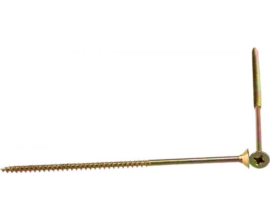 Саморез КРЕП-КОМП желтый цинк POZY 5х120 1000шт жд5120 – изображение 3