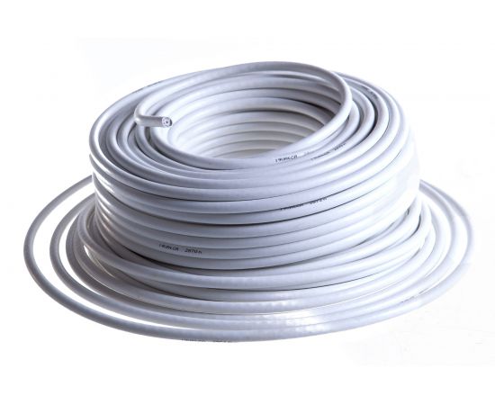 Антенный кабель 21VAtCA Сталь+медь аналог RG 6 Electraline 18013 – изображение 3