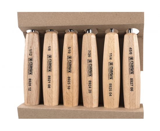 Набор из 6 резцов в картонной коробке NAREX Standart 894720 – изображение 3