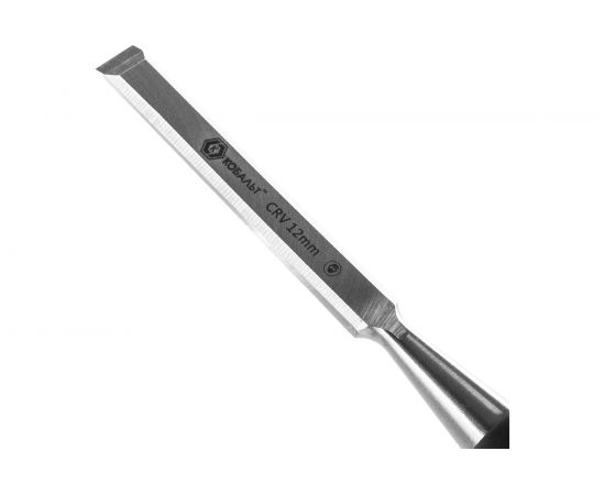 Плоская стамеска (12 х 140 мм, CR-V, блистер) КОБАЛЬТ 245-534 – изображение 3