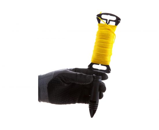 Нейлоновый разметочный шнур на катушке c ручкой MATRIX D1,5мм, 30м, 84821 – изображение 3