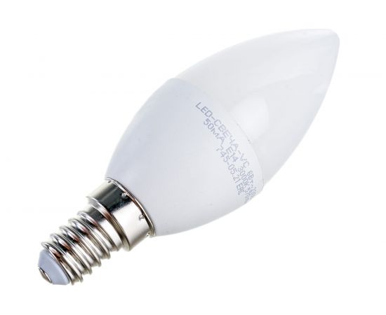 Светодиодная лампа IN HOME LED-СВЕЧА-VC 6Вт 230В Е14 3000К 480Лм 4690612020389 – изображение 3