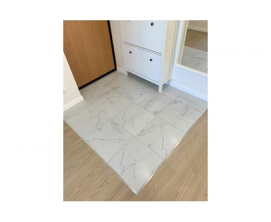 Порог т-образный алюминиевый (20 мм; 2.7 м; декоративный; дуб беленый) Лука УТ000038594 – изображение 3