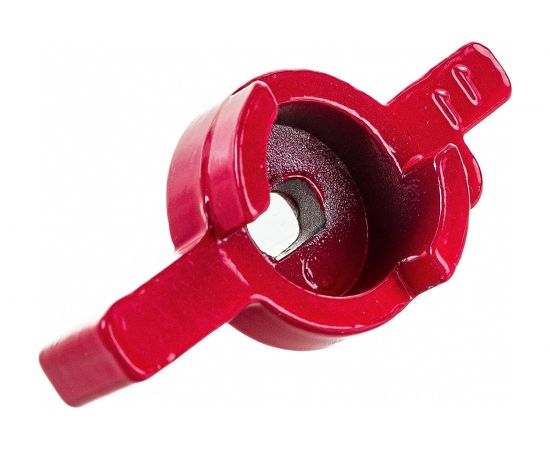 Рукоятка для шарового крана PROFACTOR бабочка, красный/синий 1/2 дюйма - 3/4 дюйма PF FBV 1520WH – изображение 3