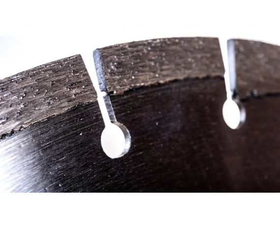 Диск алмазный отрезной сегментный Hard Materials Laser (400x25.4 мм) Hilberg HM109 – изображение 4