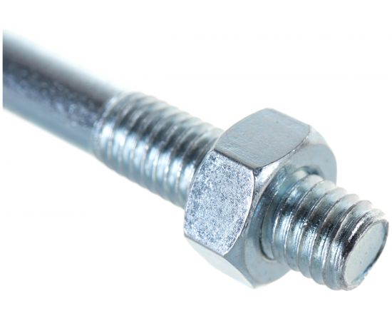 Болт с п.кр. гол. и кв.подголовком, с гайкой ЕВРОПАРТНЕР DIN603 Zn M8x80 2шт. 6 0531 1 – изображение 4