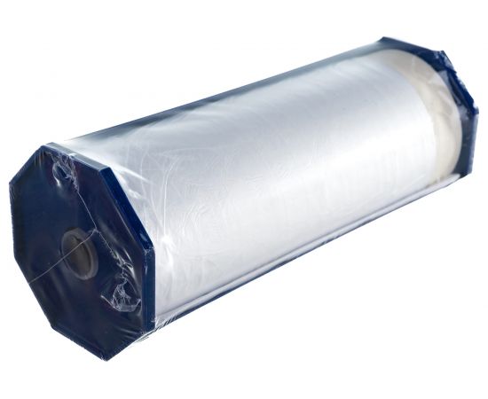 Пленка защитная 2.7х20 м с малярной лентой диспенсер UNIBOB 211787 – изображение 4