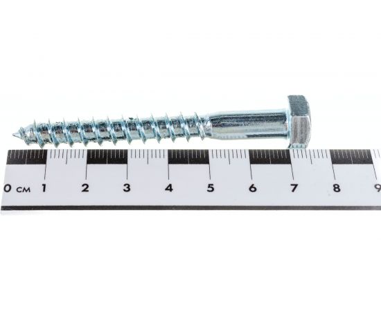 Шурупы с шестигранной головкой Профикреп пакет, 8,0х70 2 шт 114054 – изображение 4