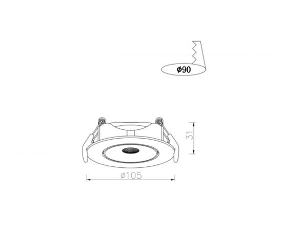 Потолочный светильник Arte Lamp A4762PL-1WH – изображение 5