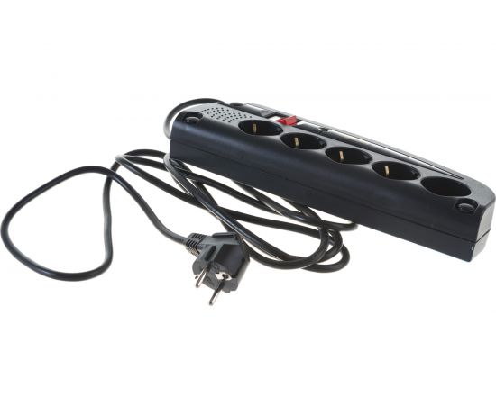 Сетевой фильтр Vektor COM черный 3м 15782 – изображение 6