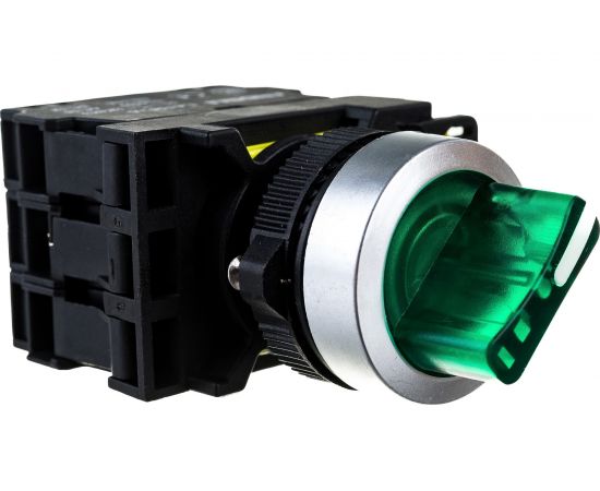 Переключатель ANDELI LA115-A5-11XD/G с подсветкой, с фиксацией, зеленый, LED, 220В ADL10-203 – изображение 7
