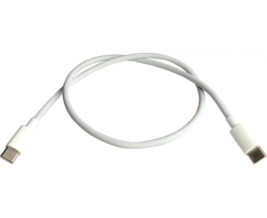 Кабель для зарядки Nord-Yada Android TYPE C-TYPE C 3A 100W 0,5м белый (TPE) 908966 