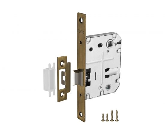 Врезная защелка PUNTO L72-50 ABG зеленая бронза 36949 