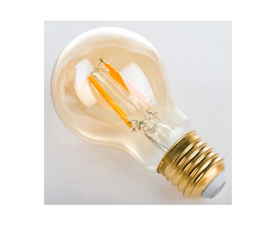 Светодиодная лампа Uniel GLV21GO Vintage. Форма A, золотистая колба LED-A60-6W/GOLDEN/E27 UL-00002355 