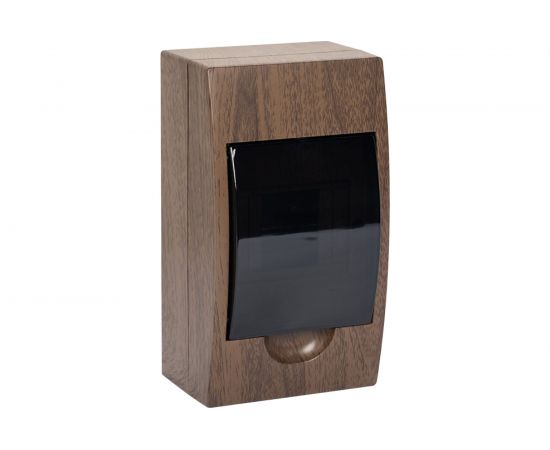 Щит EKF, распределительный, навесной, ЩРН-П-4, темное дерево, IP41, PROxima, SQ pb40-n-4-dark 