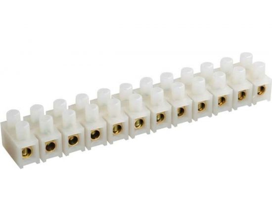 Винтовой зажим IEK ЗВИ-30 6-16мм2 12пар ИЭК UZV1-030-10 