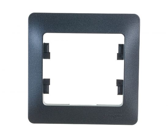 1-постовая рамка Schneider Electric GLOSSA АНТРАЦИТ GSL000701 