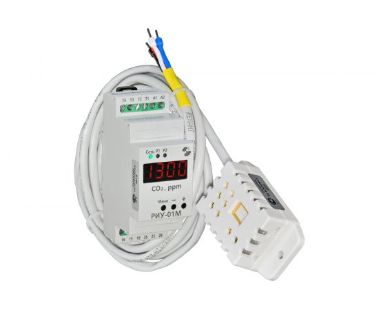 Реле углекислого газа Реле и Автоматика РИУ-01М, с датчиком ДУ, кабель 2.5 м A8223-79683313 