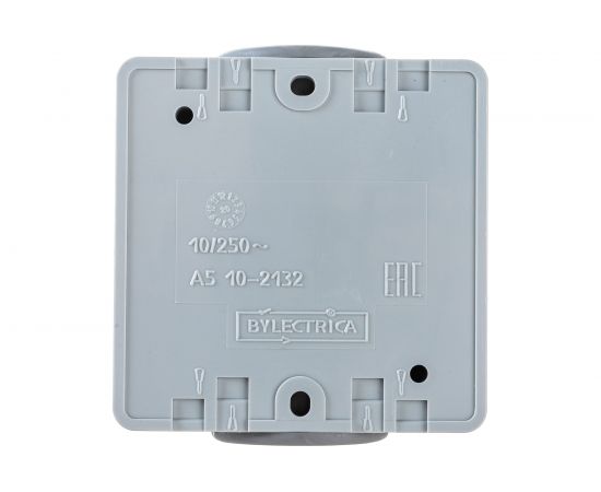 Выключатель Bylectrica 2-клавишная, открытая установка, IP55, серия ПРАЛЕСКА АКВА, А510-2132 03 – изображение 2