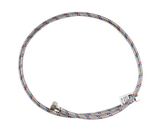 Гибкая подводка для воды Gigant с оплеткой из нержавеющей стали, 1/2""х120 см, г/г P-120-GG – изображение 2