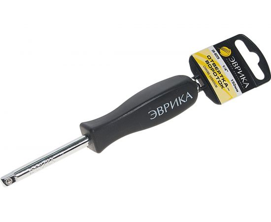 Отвертка-вороток 1/4 DR 150мм с держателем ЭВРИКА ER-9229H – изображение 2