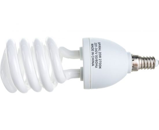 Энергосберегающая лампа Wonderful SM-1 20W/E14/2700 (спираль) 900405 – изображение 2