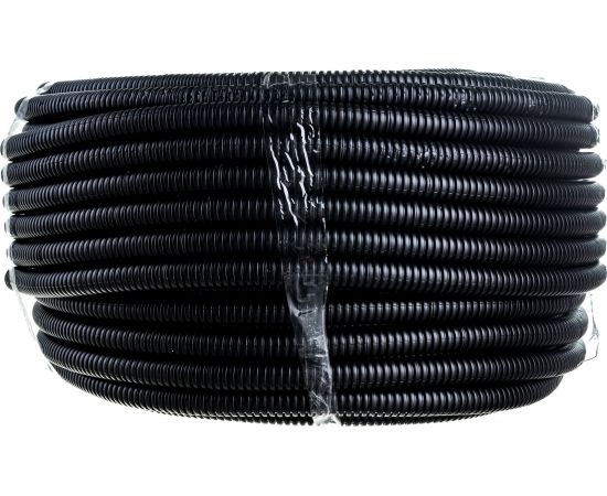 Легкая гофротруба УРАЛ ПАК ПНД 20 мм с протяжкой ""Строительная"" черная, м ГФ-1102020-100 – изображение 2