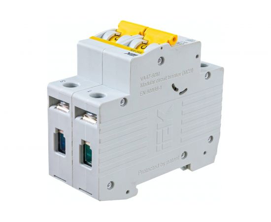 Автоматический выключатель IEK ВА47-60M 2Р 32А 6кА С MVA31-2-032-C – изображение 3