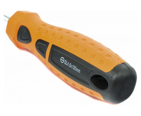 Отвертка SL4.0х100мм, CrV, 2-х компонентная рукоятка SPARTA Point 11763 – изображение 3