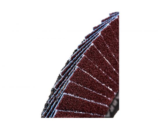 Круг лепестковый торцевой конический КЛТ2 (125х22 мм; А 80; 14А 20/Р80) ЛУГА D91212522140200 – изображение 4