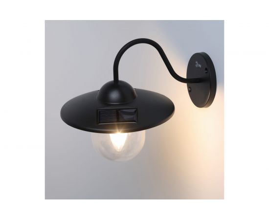 Светильник уличный ERASF22-38 на солнечных батареях настенный Ретро 1 LED, ЭРА Б0053388 – изображение 4