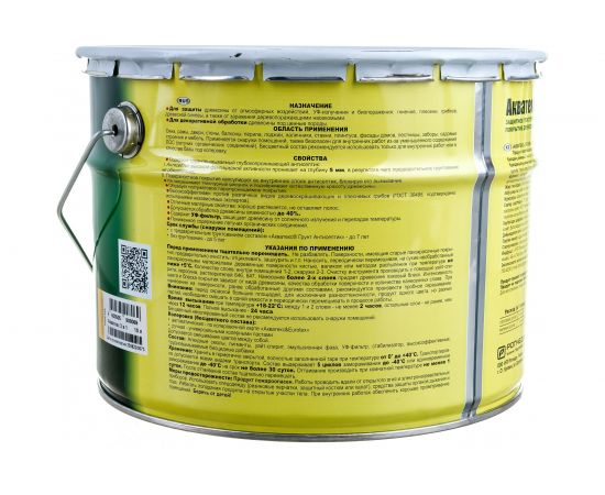 Защитно-декоративное покрытие для древесины Акватекс Сосна 10 л 562 – изображение 4